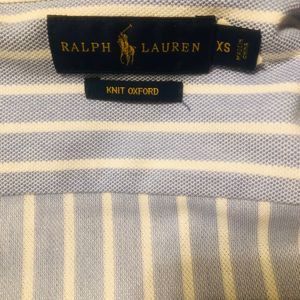 Women’s polo Ralph Lauren knit oxford shirt